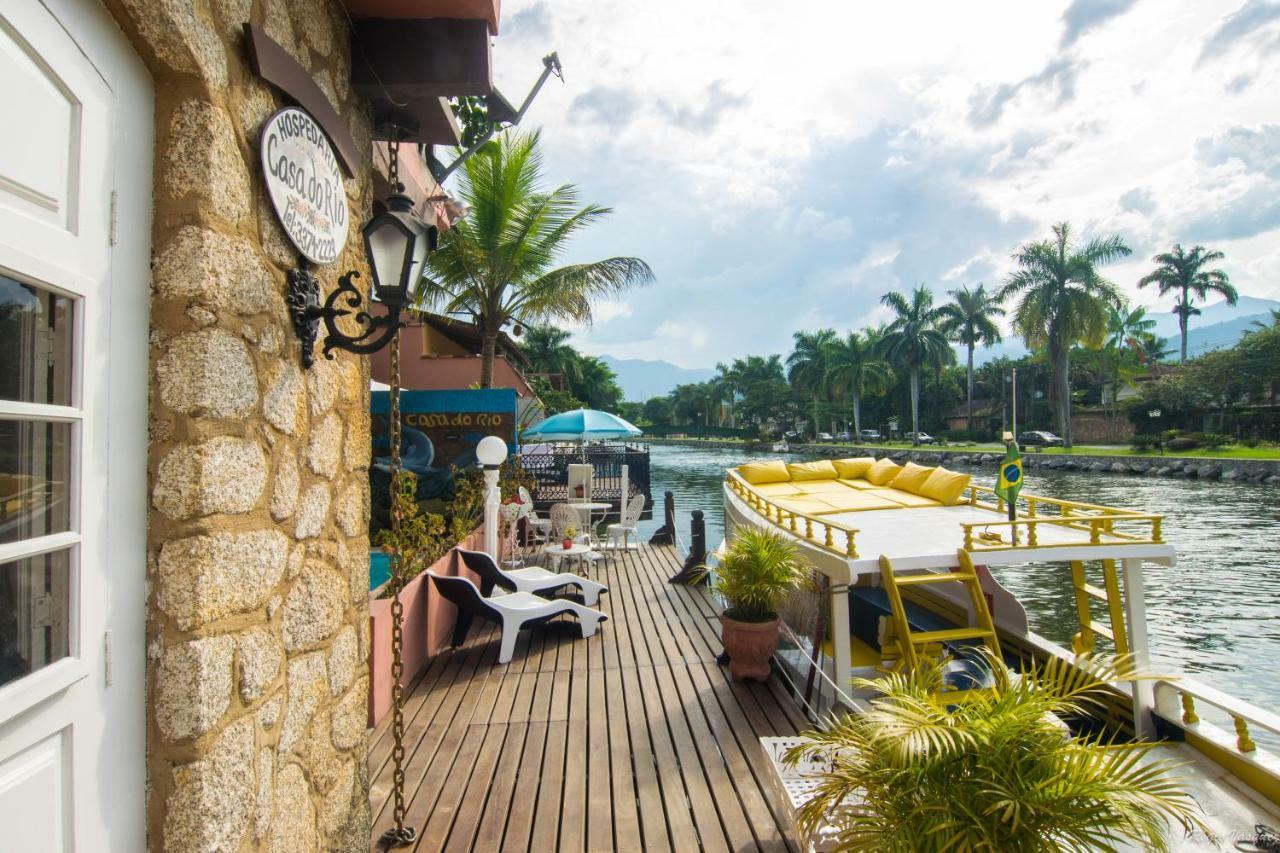 Pousada Casa Do Rio Hostel - 8 Min Do Centro Historico - Passeio De Barco Com Saida Da Pousada -Pago A Parte- Perto Das Praias E Beira Rio 파라티 외부 사진